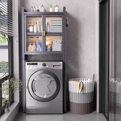 洗衣机马桶置物架储物柜厕所阳台