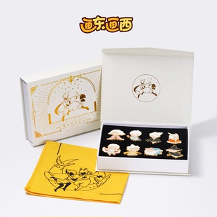 光遇周边SKY可爱平菇林克卡卡巫师狮子金属徽章胸针礼品礼盒礼物
