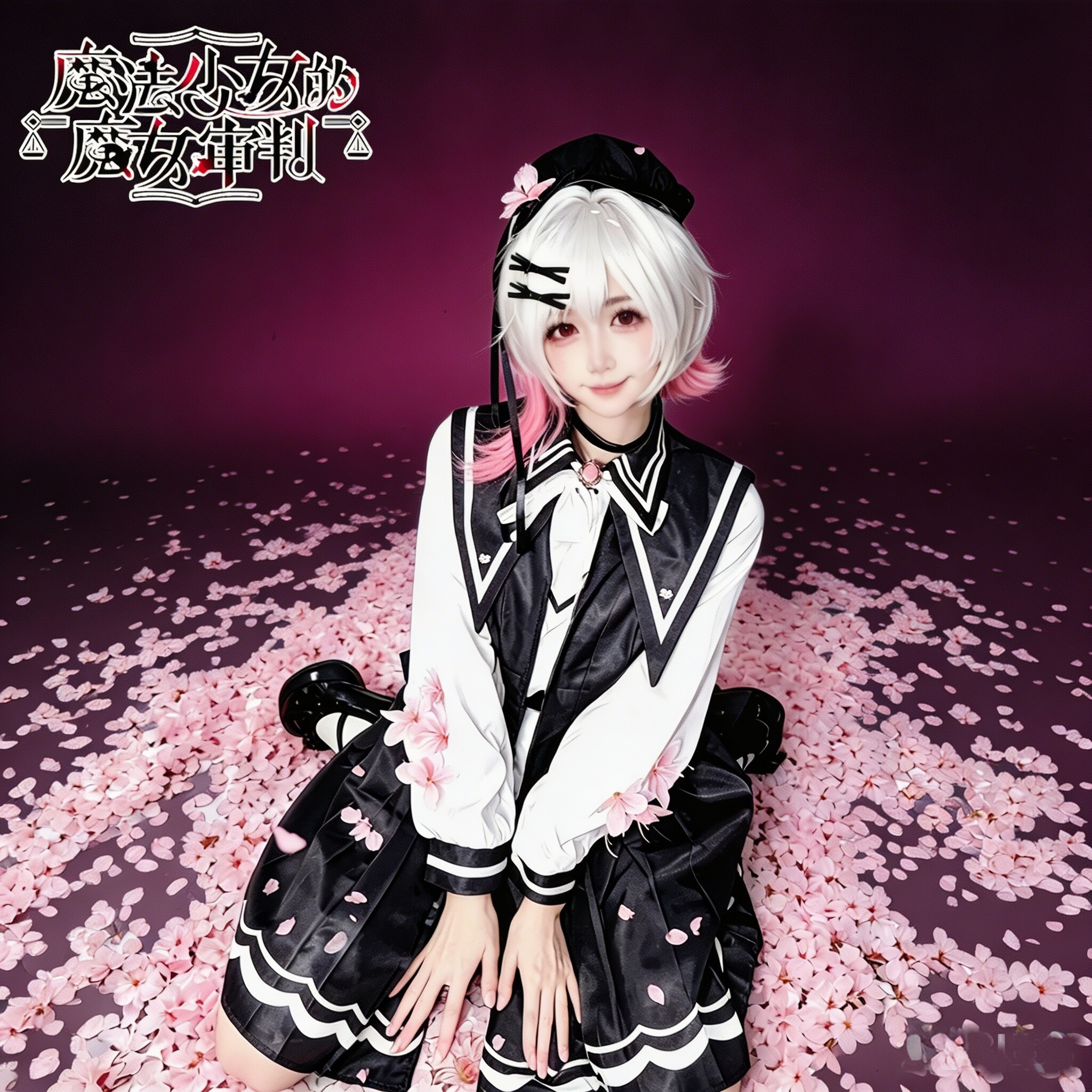 【现货】樱羽艾玛cos服 魔法少女的魔女审判 裁判游戏cosplay服图片