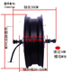 销13寸电机3000W2000W电动车电摩跑车摩托改装 大功率高速度版 后轮