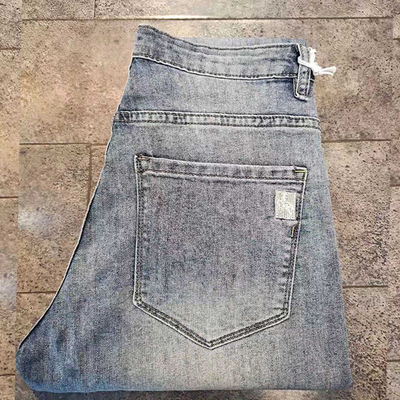 夏季九分韩版潮流修身小脚牛仔裤