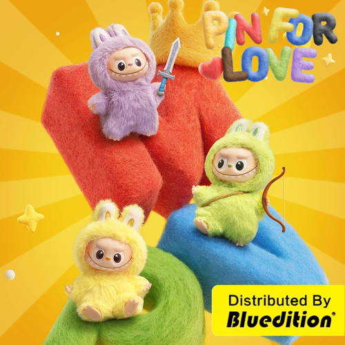 LABUBU心底密码搪胶毛绒挂件盲盒