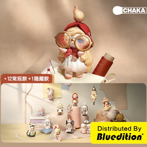 泡泡玛特CHAKA一针一线系列手办