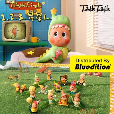 泡泡玛特123星星人系列手办盲盒