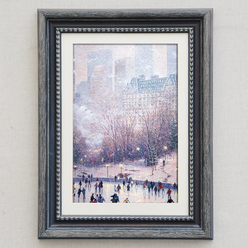 Retro Frame Wall hanging 16/20/24/30 inch 8K4K Solid wood photo frame 1000 Jigsaw puzzle decorate originalityin the Home accessories , Frame/Frames  category - from Buy2taobao.com to provide professional Taobao agent buy service