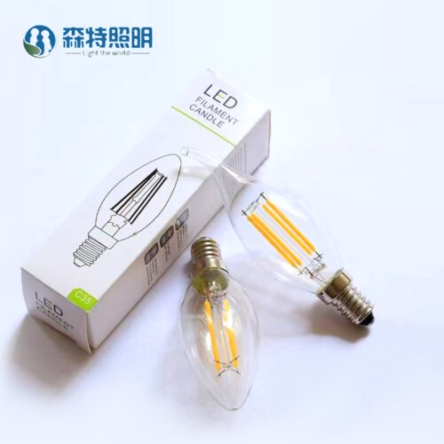 爱迪生led灯泡E14螺口节能水晶灯