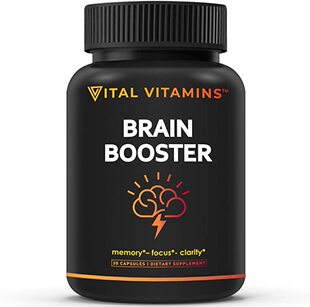 美国代购VITAL VITAMINS Brain Supplement Nootropics Booster