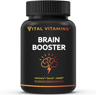 美国代购VITAL VITAMINS Brain Supplement Nootropics Booster