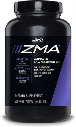 JYM Supplement Science ZMA Zinc/Magnesium Capsules Supplemen