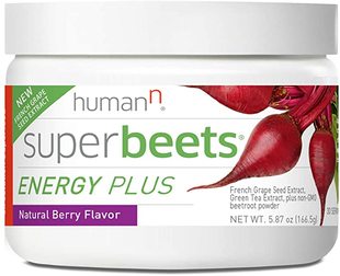 HumanN SuperBeets Energy Plus with Grape Seed Extract | Conc