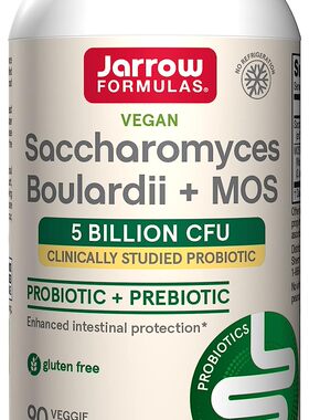 美国代购Jarrow Formulas Saccharomyces Boulardii + MOS - Clin