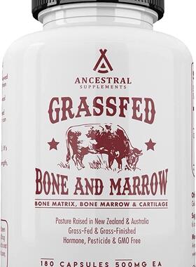 美国代购Ancestral Supplements Grass Fed Bone and Marrow — W