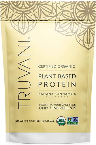 TRUVANI  Plant Based Protein Powder USDA Certifie