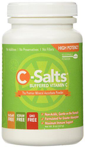 C-Salts Buffered Vitamin C Powder 4000mg - High Dose