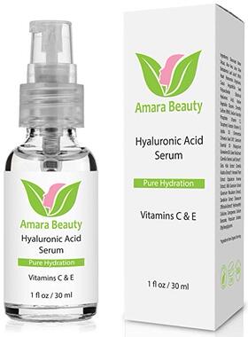Hyaluronic Acid Serum for Skin with Vitamin C & E, 1 fl. oz.