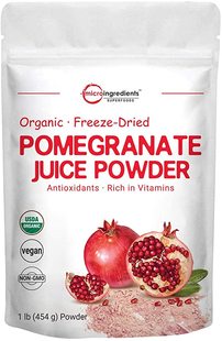 代购Organic Pomegranate Juice Powder, 1 Pound (91 Serving),
