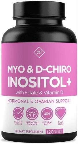 美国代购Premium Inositol Supplement - Myo-Inositol and D-Ch