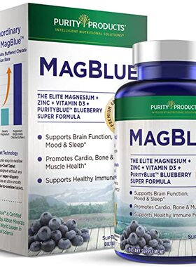 美国代购MagBlue by Purity Products - Magnesium Bisglycinate