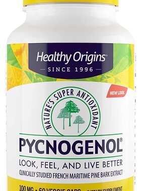Healthy Origins Pycnogenol (Nature's Super Antioxidant) 100