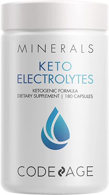 Codeage Keto Electrolytes Supplement – Vegan Electr