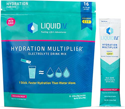 美国代购Liquid I.V. Hydration Multiplier - Passion Fruit - H
