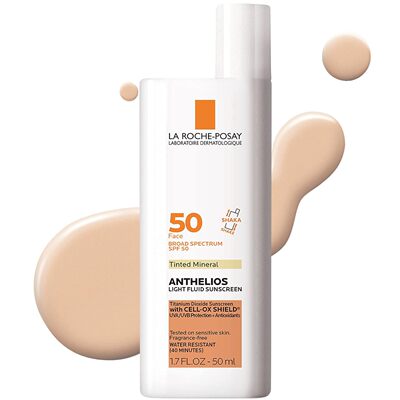 美国代购La Roche-Posay Anthelios Tinted Sunscreen SPF 50