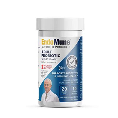 EndoMune Advanced Probiotic Gluten Dairy Free No Refrigerati