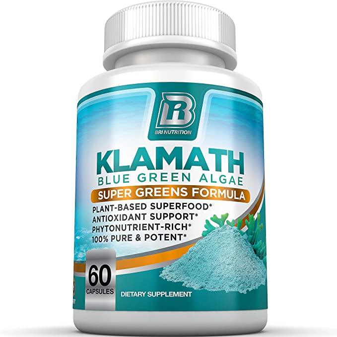 BRI Nutrition Klamath Blue Green Algae - More Effective Than