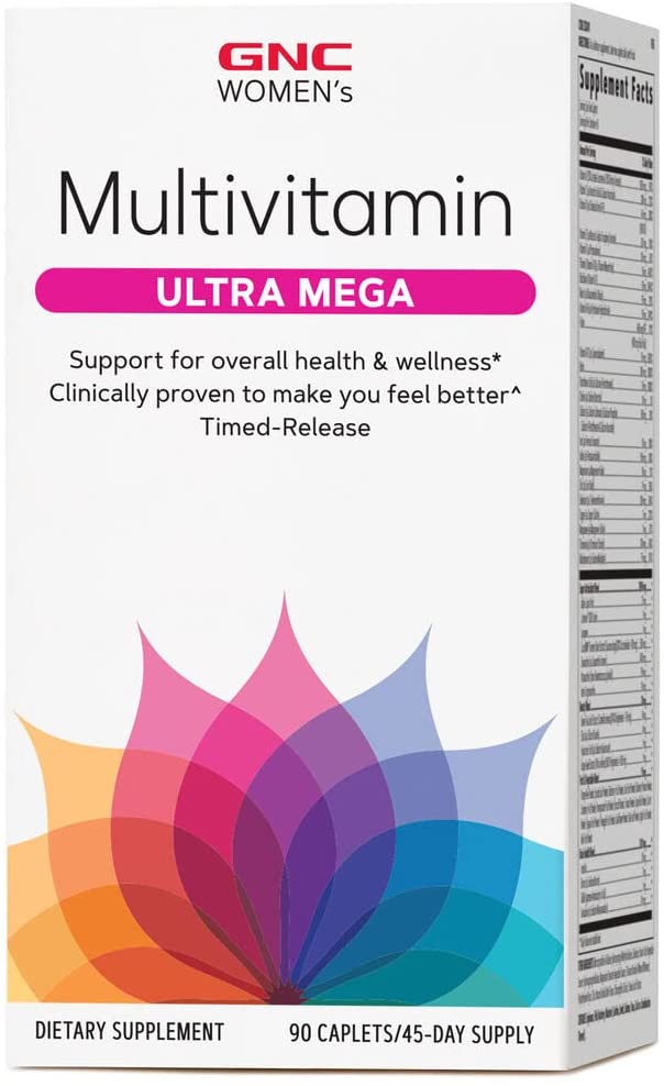 美国代购GNC Women's Ultra Mega Multivitamin | Supports Overa