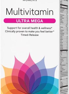 美国代购GNC Women's Ultra Mega Multivitamin | Supports Overa
