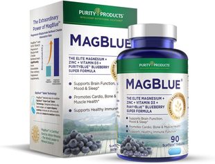 美国代购MagBlue by Purity Products - Magnesium Bisglycinate