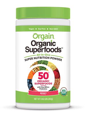 Orgain Organic Green Superfoods Powder, Berry - Antioxidants