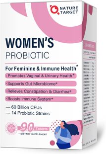 美国代购Probiotics-for-Women, Probiotics and Prebiotics, Cra