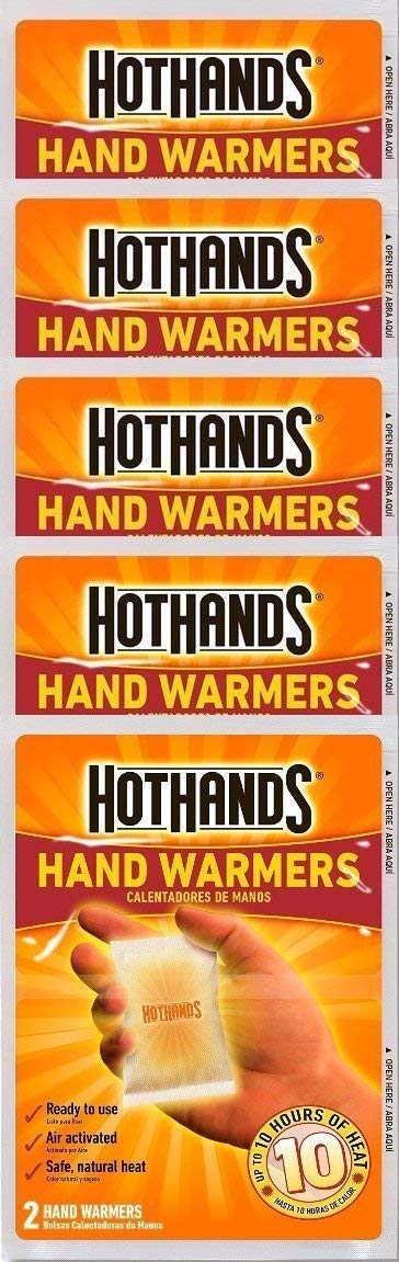 HotHands Hand Warmers, 10 count (5 pack with 2 warmers per p