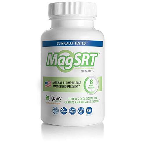 美国代购MagSRT - Jigsaw Health - Premium, Organic, Slow Rele