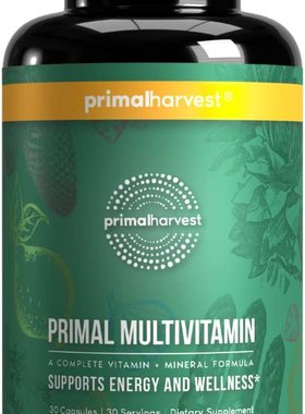 美国代购Primal Harvest Multivitamin for Women and Men Vitami