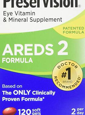 PreserVision AREDS 2 Vitamin & Mineral Supplement 120 Count