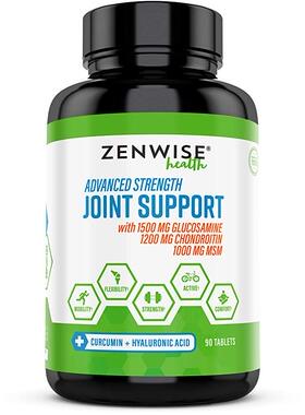 Glucosamine Sulfate Chondroitin MSM Curcumin - Extra Strengt