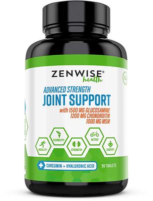 Glucosamine Sulfate Chondroitin MSM Curcumin - Extra Strengt