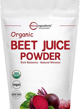 Organic Super Beet Root Juice Powder, 1 Pound, Natural Nitra