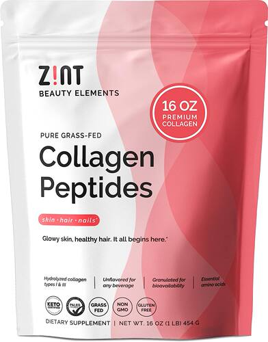 Collagen Powder Collagen Peptides (16 oz): Keto Certified, P