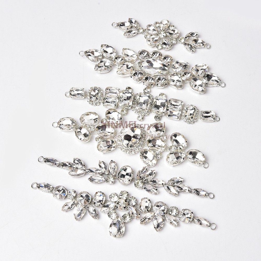 新款白色水晶玻璃钻花水钻短链服装领口装饰diy鞋包饰品配件,饰品/流行首饰/时尚饰品新,其他DIY饰品配件,淘宝优惠券,粉丝福利购,淘宝优惠卷