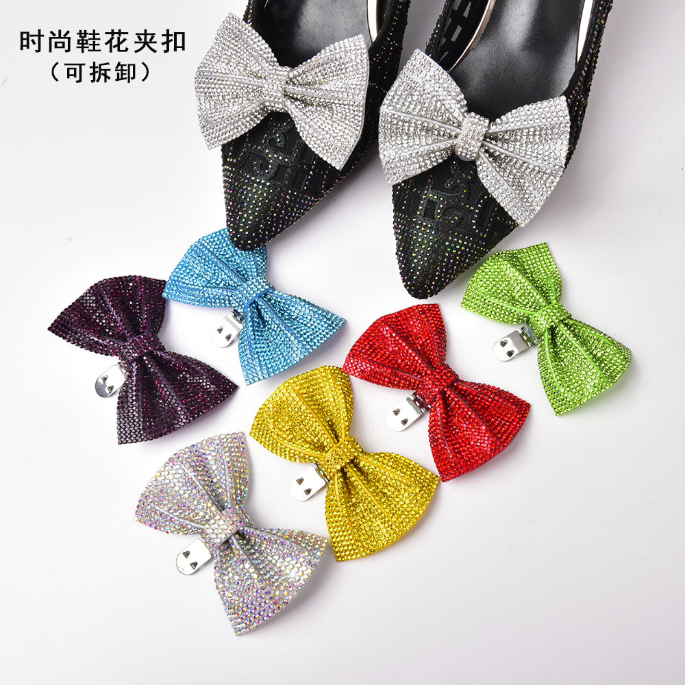 新美水晶玻璃彩色鞋扣