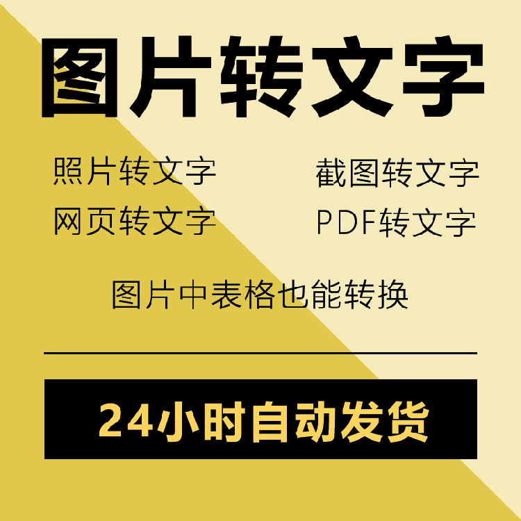 ocr文字识别翻译软件图片pdf文档提取pdf格式转换器 wordexcelppt