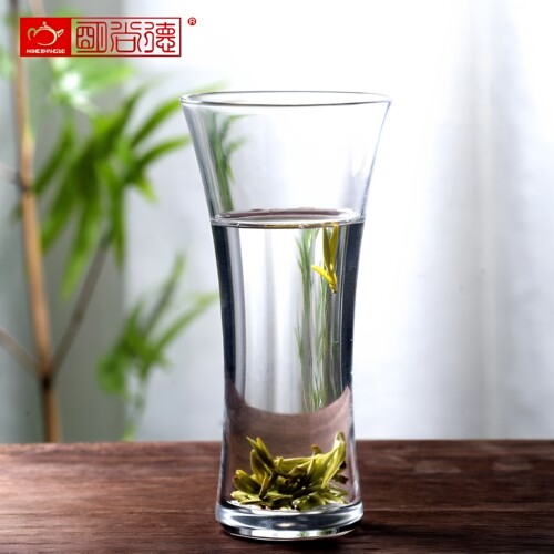 明尚德高硼硅耐热透明茶杯