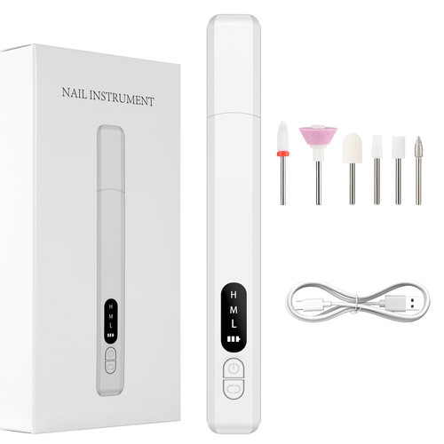 跨境美甲打磨机便携式电动美甲仪小型便携卸甲笔指甲磨甲器迷你