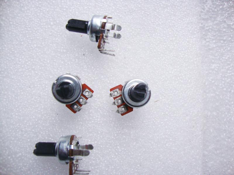 B250K B254单联功放用碳膜电位器3脚单联半轴长10