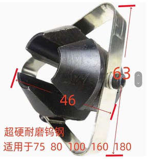 疏通机锁芯配件大力75型正品离合80 100 180 150型耐磨夹紧三角块