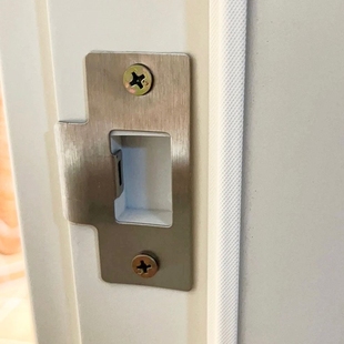 修复挡板钢片防盗门门锁片简约锁扣片锁板房门卧室门片锁槽导向片