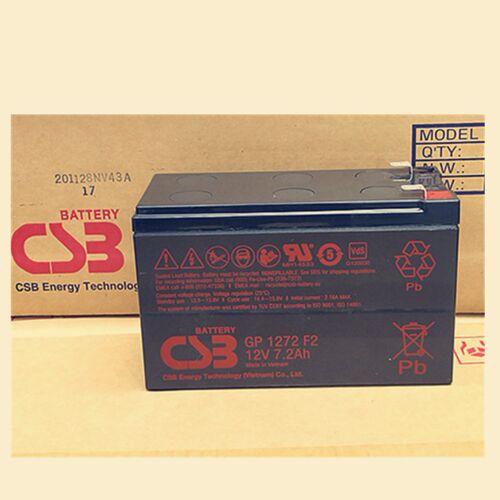 CSB蓄电池GP1272F2台湾希世比12V7.2AH电瓶APC服务器UPS消防电梯